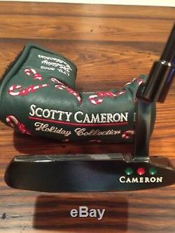 2002 Scotty Cameron Holiday Newport 2 Limited 35 inch Putter W Candy Cane Hdcvr