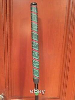 2002 Scotty Cameron Holiday Newport 2 Limited 35 inch Putter W Candy Cane Hdcvr