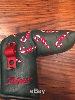 2002 Scotty Cameron Holiday Newport 2 Limited 35 inch Putter W Candy Cane Hdcvr