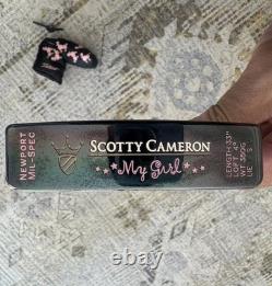 2002 Scotty Cameron My Girl Putter Brand New! Original Head over And Divot