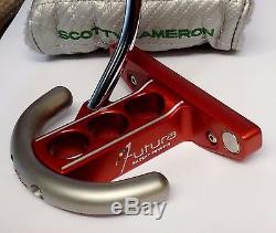2003 Limited Edition Scotty Cameron Holiday Futura Mallet Putter + Head Cover