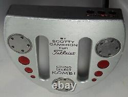2012 Scotty Cameron Titleist Studio Select 35 Golf Kombi Mallet Putter withCover