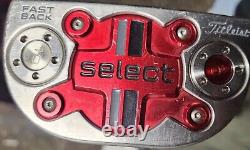 2014 Scotty Cameron Select Fastback Putter 35 Super Stroke Flatso 2.0 Grip