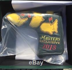 2018 Scotty Cameron Sc Putter Head Cover Masters Augusta National Limited