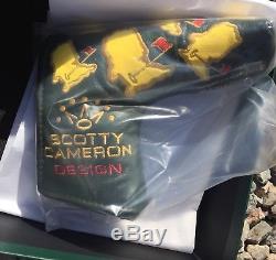 2018 Scotty Cameron Sc Putter Head Cover Masters Augusta National Limited