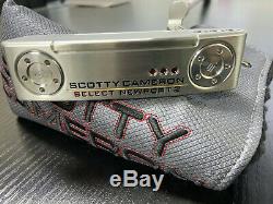 2018 Scotty Cameron Select Newport 2 RH putter 34'' withheadcover/ grip 215 gram