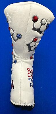 2020 Scotty Cameron US Open USA Mini Crown White Blade Putter cover headcover