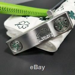 2020 Scotty cameron Newport2 Custom Puttter Lucky Clover Edition Freeshipping