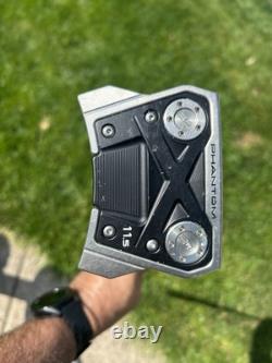 34 inch RH Scotty Cameron Phantom X 11.5 Putter. With headcover. Good condition