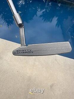 Blue Scotty Cameron Newport 2 Left handed 35 in