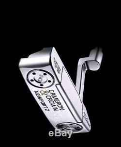 Brand NEW Scotty Cameron Newport 2 Cameron And Crown 33 Putter, With Headcover