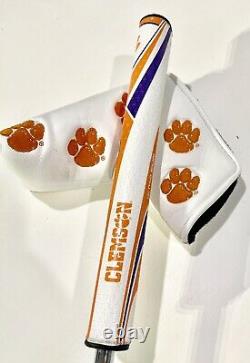 Clemson Tigers Scotty Cameron Select Newport 2 Putter Custom Circle T Shaft Band