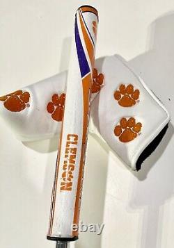 Clemson Tigers Scotty Cameron Select Newport 2 Putter Custom Circle T Shaft Band