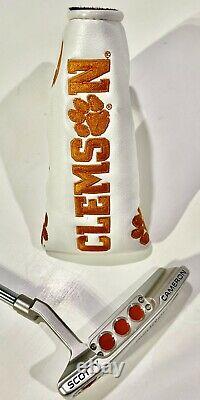 Clemson Tigers Scotty Cameron Select Newport 2 Putter Custom Circle T Shaft Band