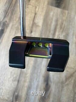 Custom Black And Rainbow PVD Scotty Cameron Futura 5W withCircle T Weights RH