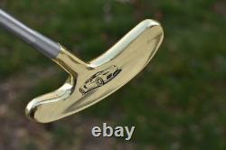 Custom Gold Scotty Cameron SC Titleist Bullseye Flange Putter + HC Engraved Car