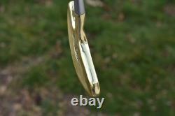 Custom Gold Scotty Cameron SC Titleist Bullseye Flange Putter + HC Engraved Car