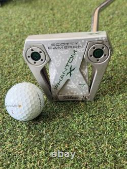 Custom RH Titleist Scotty Cameron Phantom X 7 34 Putter Steel Shaft