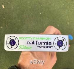 Custom Refinished Scotty Cameron California Monterey 33.5 inch putter withhdcover