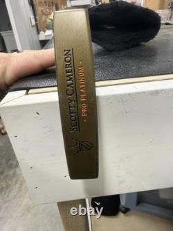 Custom Scotty Cameron Pro Platinum Blade Putter 31