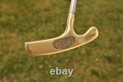 Custom Scotty Cameron SC Titleist Bullseye Putter + HC / Engraved STEAMPUNK 35