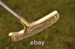 Custom Scotty Cameron SC Titleist Bullseye Putter + HC / Engraved STEAMPUNK 35