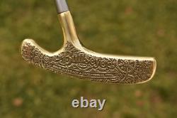 Custom Scotty Cameron SC Titleist Bullseye Putter + HC / Engraved STEAMPUNK 35