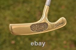 Custom Scotty Cameron SC Titleist Bullseye Putter + HC / Engraved STEAMPUNK 35
