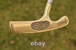Custom Scotty Cameron SC Titleist Bullseye Putter + HC / Engraved STEAMPUNK 35