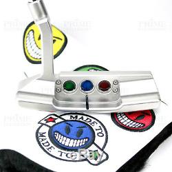 Custom Titleist Scotty Cameron 2018 Newport 2 Joker Smile Edition Golf Putter