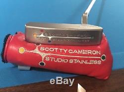 EUC! Scotty Cameron Studio Stainless Newport 2.5 Putter RH 34.5