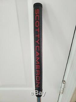 Excellent! SCOTTY CAMERON SPECIAL SELECT NEWPORT 2 34 with HC, Black Scotty Grip