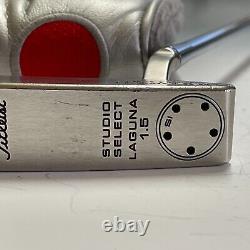 Excellent Scotty Cameron STUDIO SELECT 1.5 LAGUNA 2010 34 Putter WithHeadcover