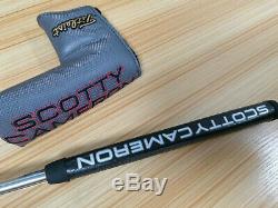 Excellent condition 2018 Scotty Cameron Select Laguna RH putters 34 inch
