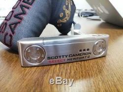 Excellent condition Scotty Cameron 2018 Select Newport 2 RH 33'' putter