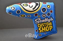 IN STOCK! Scotty Cameron Custom Shop BLUE Jackpot Johnny Blade Putter Cover