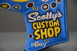 IN STOCK! Scotty Cameron Custom Shop BLUE Jackpot Johnny Blade Putter Cover