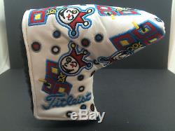 IN STOCK! Scotty Cameron Custom Shop WHITE GoLo Jackpot Johnny Putter Cover