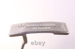 LEFTY Titleist CAMERON PRO PLATINUM NEWPORT 2 Blade Putter 35 in Steel Shaft