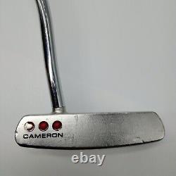 LEFT SCOTTY CAMERON STUDIO SELECT SQUAREBACK 1 Putter 34in LH with Cover & ball