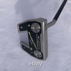 LH Scotty Cameron PhantomX 5.5 Putter 38 w SuperStroke Flatso 3.0 Grip MINT