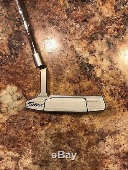 LH Scotty Cameron Studio Select Newport 2 35in head cover, weights and wrench