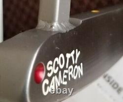 LH Scotty Cameron Tour Newport Putter with Weld, Tungsten Plugs, Beach, 7ptcrwn