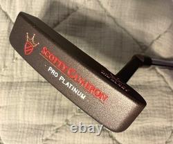 MINT Scotty Cameron 1999 Newport Mid Slant Pro Platinum with HC 35