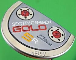 MINT! Scotty Cameron GOLO 5R Mallet Putter Right Hand 33 + Head Cover
