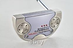 MINT Scotty Cameron Select Fastback Putter PT Titleist 34in RH 2018 Headcover HC
