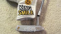 Mint Custom Scotty Cameron Select Newport 2 King Smile Putter Rh 32.5