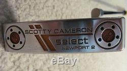 Mint Custom Scotty Cameron Select Newport 2 King Smile Putter Rh 32.5