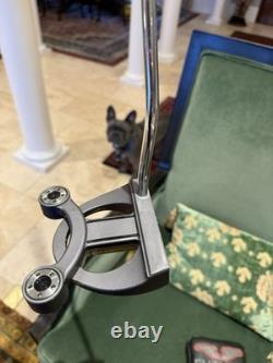 Mint Scotty Cameron Futura X Milled Face Double Bend Mallet Putter 34 RH