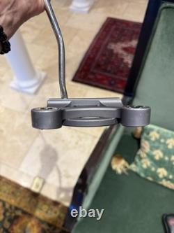 Mint Scotty Cameron Futura X Milled Face Double Bend Mallet Putter 34 RH